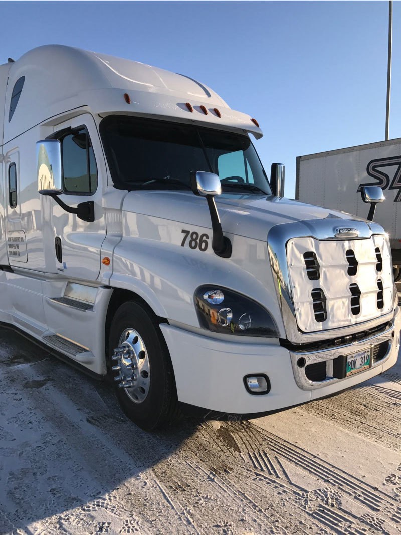 white truck